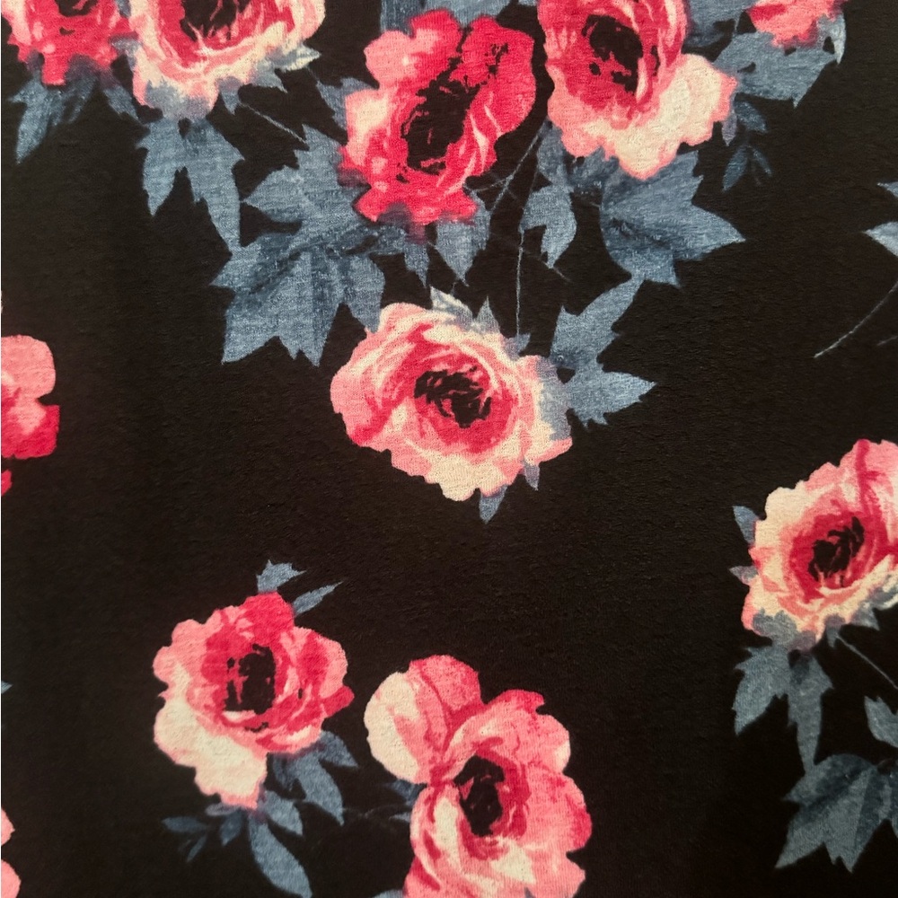 LulaRoe Rachel Simply Comfortable Floral Tank Top Size Medium - Picture 4 of 6